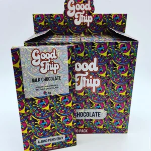 Good Trip Milk Chocolate Bar UK- good trip shroom bars